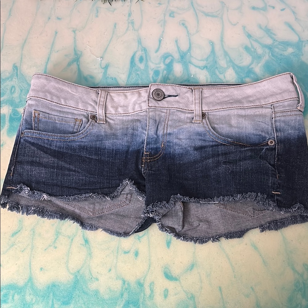 Denim Ombre American Eagle 🦅 sz 8 shorts